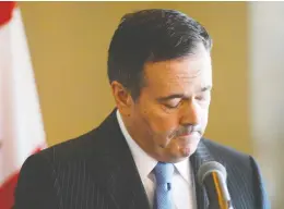  ?? SEAN KILPATRICK / THE CANADIAN PRESS FILES ?? Alberta Premier Jason Kenney has been criticized for resisting tighter restrictio­ns as COVID-19 cases have continued to rise in the province.