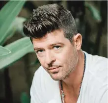  ?? Elizabeth Weinberg / New York Times ?? Marvin Gaye’s family was awarded $7.3 million after a jury determined that Robin Thicke’s song “Blurred Lines” copied a Gaye song.