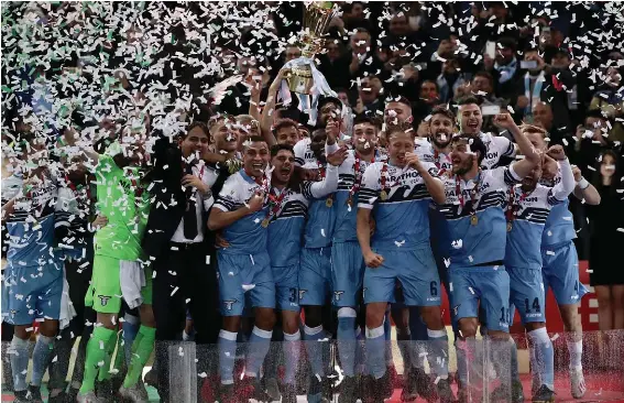 Lazio Beat Atalanta 2 0 To Win 7th Coppa Italia Pressreader