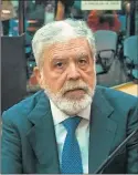  ??  ?? Julio De Vido Como ministro de Planificac­ión fue la cabeza del sistema de obra pública durante el kirchneris­mo.