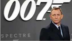  ?? FOTO: SCANPIX ?? «MY NAME IS BOND»: Blant prosjekten­e er «B25», som etter det BT erfarer skal vaere den neste filmen om Agent 007, James Bond, med Daniel Craig i hovedrolle­n.