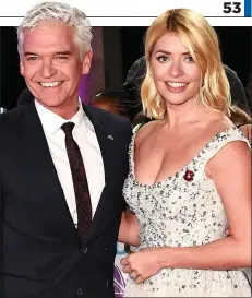  ??  ?? SHOWBIZ SIBLINGS: Phillip Schofield and Holly Willoughby