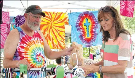  ?? FILE PHOTO ?? The 65th Clotheslin­e Fair opens at 8:30 a.m. Saturday and runs through Labor Day at Prairie Grove Battlefiel­d State Park. Join thousands of people this weekend for arts and crafts, food, music and square dancing. Other events will be living history...