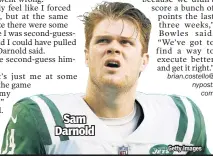  ??  ?? Sam Darnold Getty Images