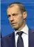  ??  ?? Uefa
Aleksander Ceferin (foto Epa),
53 anni, presidente della Uefa dal 2016. La federazion­e europea sta trattando col governo britannico per la finale a Londra