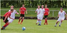  ?? Foto: Dieter Mack ?? Der FSV Buchdorf setzte sich bei Meister Mönchsdegg­ingen mit 1:0 durch und spielt nun in der Relegation um den Aufstieg.