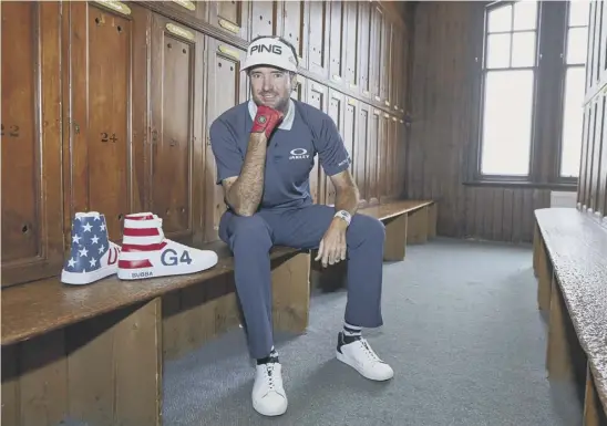  ??  ?? 2 Sitting pretty: Bubba Watson is thrilled to be part of the US team for next week’s Ryder Cup after missing out in 2016. It will be his fourth playing appearance at the matches and he is still searching for his first victory.
