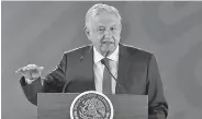  ??  ?? El motivo. El Presidente dijo que no tolerarán la corrupción, ni siquiera aceptarán la sospecha.