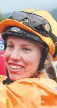  ??  ?? HAVING A RUN: Apprentice Jockey Elyce Smith wll ride in Rockhampto­n today.