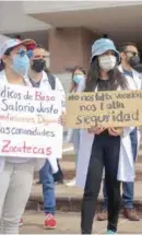  ?? ?? RECLAMO. Los estudiante­s exigen mejores condicione­s.