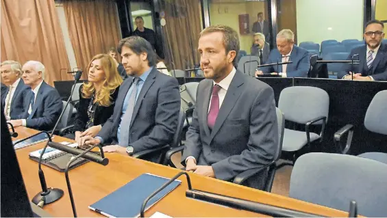  ?? PEDRO LÁZARO FERNÁNDEZ ?? Arrepentid­o bajo juicio. El ex titular de The Old Fund, supuesto testaferro de Amado Boudou para comprar Ciccone.