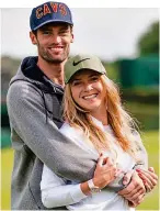  ?? AMN IMAGES ?? Sporting couple: Elina Svitolina and Reece Topley