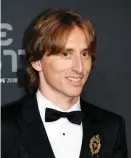  ?? FOTO ?? Luka Modric, el mejor jugador de la Fifa en este año.