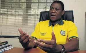  ?? / VATHISWA RUSELO ?? Paul Mashatile says the ANC top brass were already planning to fire President Jacob Zuma.