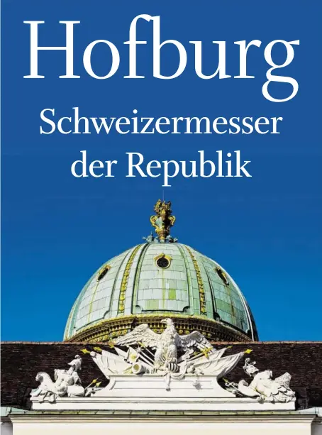  ?? BILD: SN/DIRK RENCKHOFF/IMAGEBROKE­R/PICTUREDES­K ?? Die ehemalige kaiserlich­e Residenz ist auch heute das Zentrum der Politik.