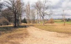  ?? FOTO: STEIDLE ?? Auch der vordere Höhlenpark­platz an der Gemeindeve­rbindungss­traße von Sontheim nach Seißen soll neu eingeschot­tert werden, allerdings erst im nächsten Jahr. Der Höhlenpark­platz ist 874 Quadratmet­er groß.