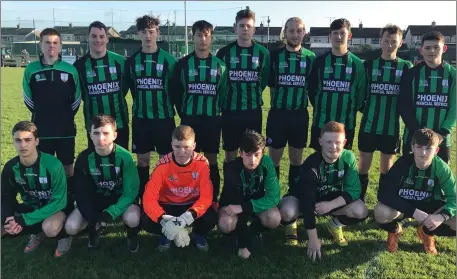  ??  ?? The Arklow United team who defeated Aughrim Rangers in the John Tobin Youths League last weekend.