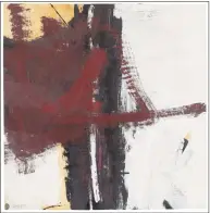  ?? The Franz Kline Estate/Artists Rights Society (ARS), New York / Contribute­d photos ?? Franz Kline’s “Untitled” from1961 was gifted to the Yale University Art Gallery by the Friday Foundation in honor of Richard E. Lang and Jane Lang Davis.