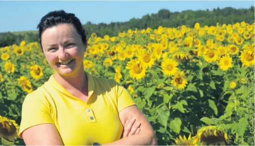  ??  ?? « Ma vie a complèteme­nt changé depuis que j’ai lancé Passion Lavande », affirme Mme Gélinas.