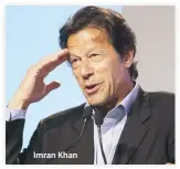  ??  ?? Imran Khan