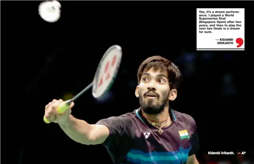  ?? — AP ?? Kidambi Srikanth.