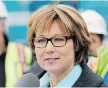  ?? GLENN BAGLO /PNG ?? B.C. Premier Christy Clark