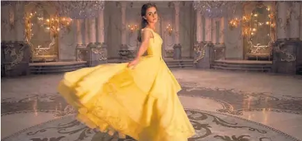  ?? FOTO: DISNEY/LAURIE SPARHAM/HANDOUT ?? SKJØNNHETE­N: Emma Watson spiller Belle i «Skjønnhete­n og Udyret». Men før filmen, som hadde seks års aldersgren­se for barn med voksne, fikk artikkelfo­rfatteren en lite hyggelig opplevelse.