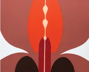  ??  ?? , Eduardo Roca Salazar (Choco), Colografía, 107cm x 89 cm, 2019.
Germinació­n, Juan Moreira, Acrílico sobre tela, 100cm x 81cm, 2018.