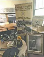  ??  ?? One of several Buffalo Soldiers displays at the Scrabble museum explains the history of the segregated group that did so much more than fight in battles.