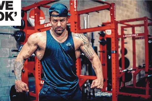  ?? COURTESY OF KLEREDE MULTIMEDIA ?? Albuquerqu­e resident Kolohe Primeau is making a name for himself in the fitness world, as well as writing a book.
