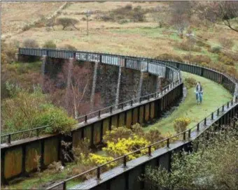  ??  ?? An iconic view of the railway line from Killorglin to Renard along which the proposed Greenway would run.