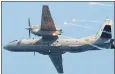  ??  ?? SEARCH: An AN-32 aircraft like the one that has vanished.