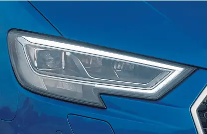  ??  ?? Daytime running lights could lead to drivers forgetting to switch on their headlights after dark.