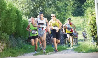  ??  ?? Une course nature qui compte pour le challenge des courses hors stades du Jura.