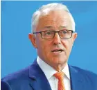  ?? Photo: Reuters ?? Australian Prime Minister Malcolm Turnbull.