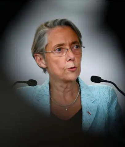  ?? Afp ?? Elisabeth Borne zal zich als premier moeten ontfermen over Macrons ontvlambar­e pensioenhe­rvorming.