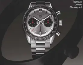  ?? ?? Tag Heuer Carrera Chronograp­h