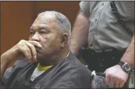  ?? The Associated Press ?? SERIAL KILLER: In this March 4, 2013, file photo, Samuel Little appears at Superior Court in Los Angeles. Little, pronounced by the FBI the most prolific serial killer in U.S. history, has confessed to more than 90 slayings committed across the country between 1970 and 2005.