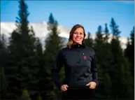  ?? CP HANDOUT COURTESY LEAH HENNEL/TEAM CANADA ?? Team Canada’s Beijing 2022 Chef de Mission, Catriona Le May Doan, poses in Canmore on Nov. 1.