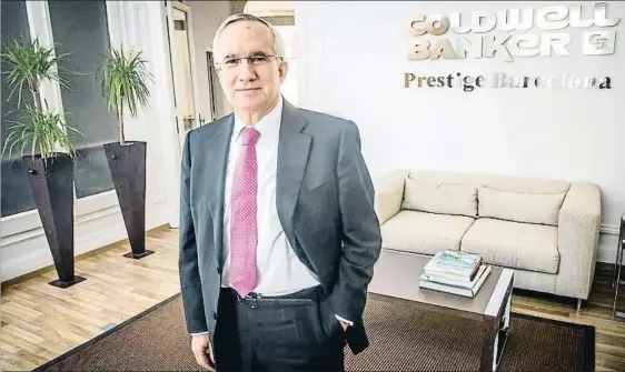  ?? LLIBERT TEIXIDÓ ?? Josep Poch es socio fundador de Prestige Real Estate y de la máster franquicia española de Coldwell Banker