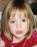  ??  ?? PROBE: Madeleine Mccann and suspect Christian Brueckner