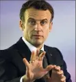  ??  ?? Macron, pas si mal...