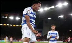  ?? Photograph: Nigel French/PA ?? Chris Willock celebrates what turned out to be the winner against Sheffield United