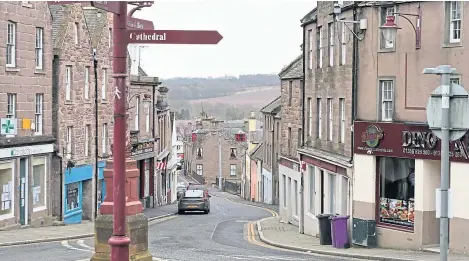  ??  ?? Bars in Brechin will operate a “one pub, one day” policy with a strict booking system.