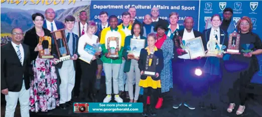  ?? ?? Some of the winners of the Eden Sport Awards 2022.
See more photos at