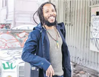  ??  ?? Reggae star Ziggy Marley is playing this year’s TD Victoria Internatio­nal Jazz Festival.