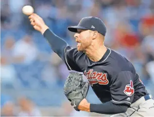  ?? ADAM HUNGER, USA TODAY SPORTS ?? With an American League-best 2.63 ERA, Corey Kluber has a case for a second Cy Young Award.