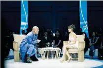  ?? ?? ■ Boy Abunda interviews the multi-faceted celebrity at the GCash event.