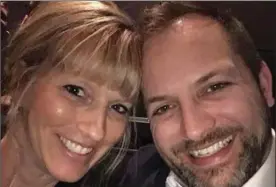  ?? The Canadian Press ?? Gabe Rosescu and Sheri Niemegeers are shown in a handout photo from the GoFundMe page called “Support for Gabe and Sheri.” The Saskatchew­an couple is recovering in hospital after a mudslide swept them off a cliff.