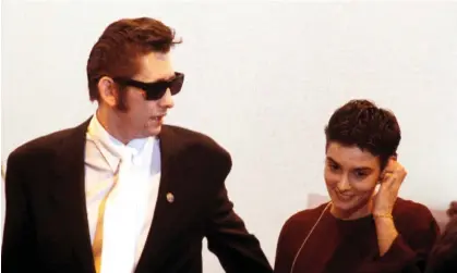  ?? ?? Shane MacGowan and Sinéad O’Connor in 1995. The pair recorded the song Haunted together in 1995. Photograph: Des Willie/Redferns